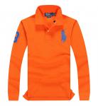 t-shirts et polos polo ralph lauren pour hommes orange
